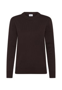 MILASZ PULLOVER - Jumper - chocolate plum