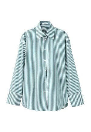 Overhemdblouse - grün