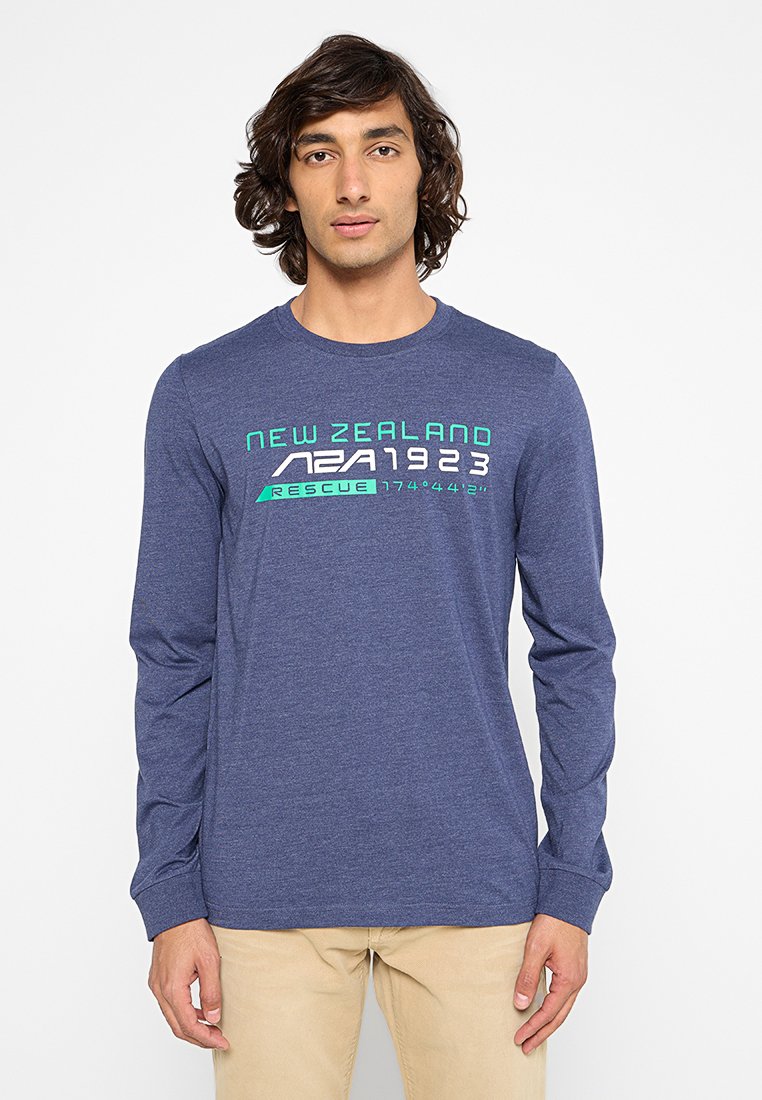 NZA New Zealand Auckland Longsleeve donkerblauw