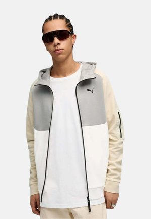 Puma, SUDADERA CON CAPUCHA Y CREMALLERA PUMATECH FZ - Felpa con zip - alpine snow