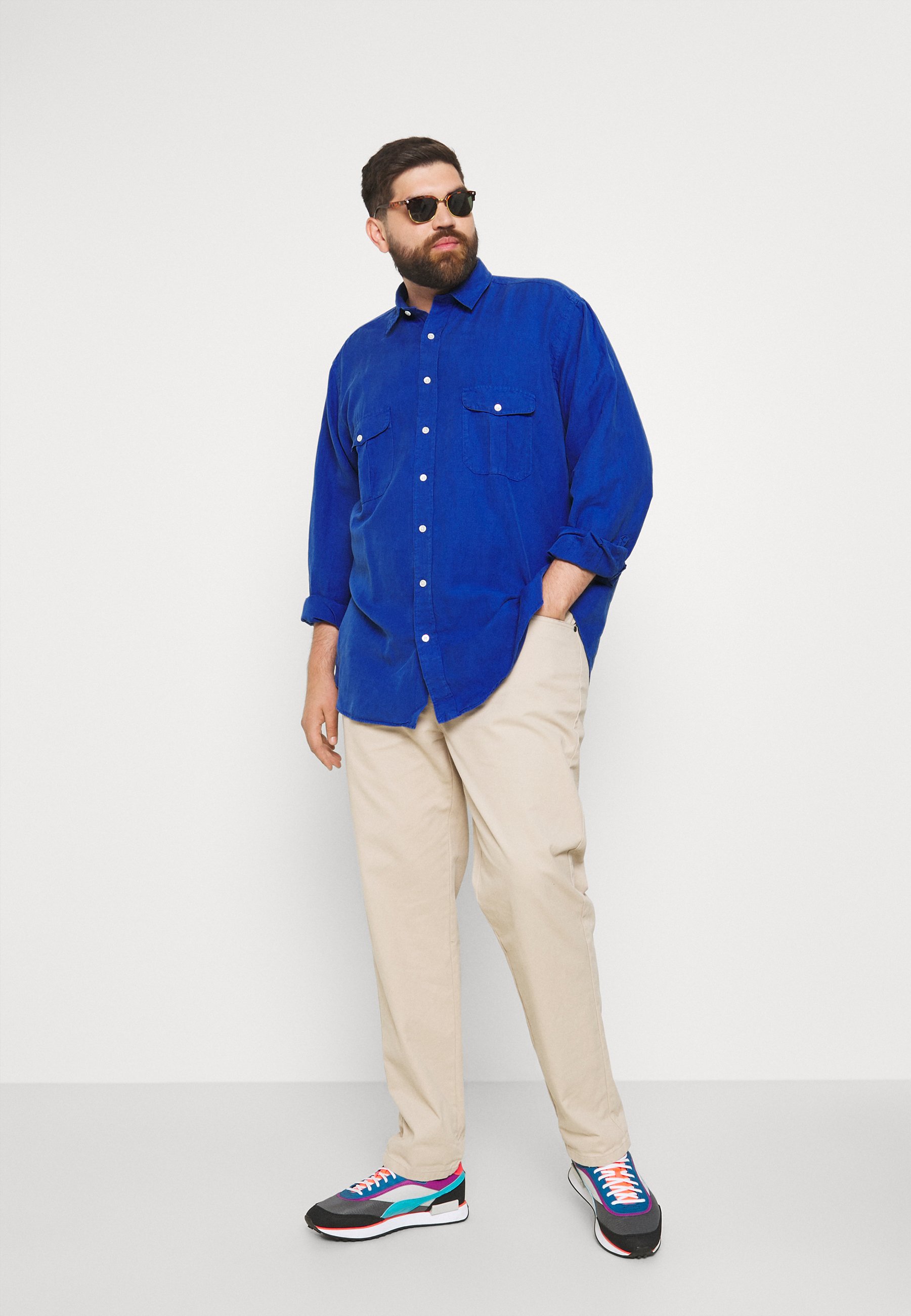 royal blue big and tall shirt