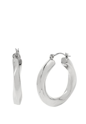 TWIST MEDIUM  - Boucles d'oreilles - silver-coloured