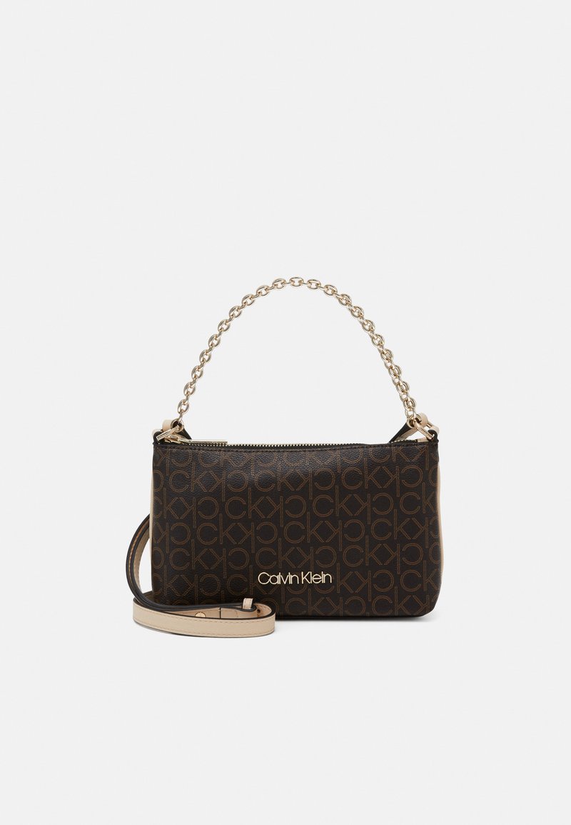 Calvin Klein Crossbody Chain Handbag Brown Zalando Co Uk