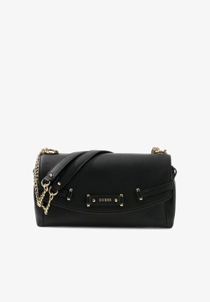 Guess, DOROTHY CONVERTIBLE XBODY FLAP - Borsa a tracolla - black