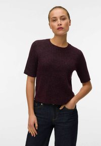 Vero Moda VMSALLY - Lihtne T-särk - winetasting