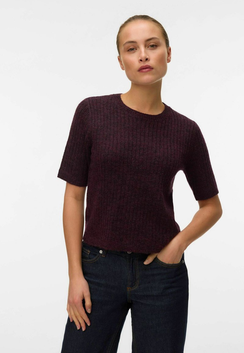 Vero Moda VMSALLY - Lihtne T-särk - winetasting