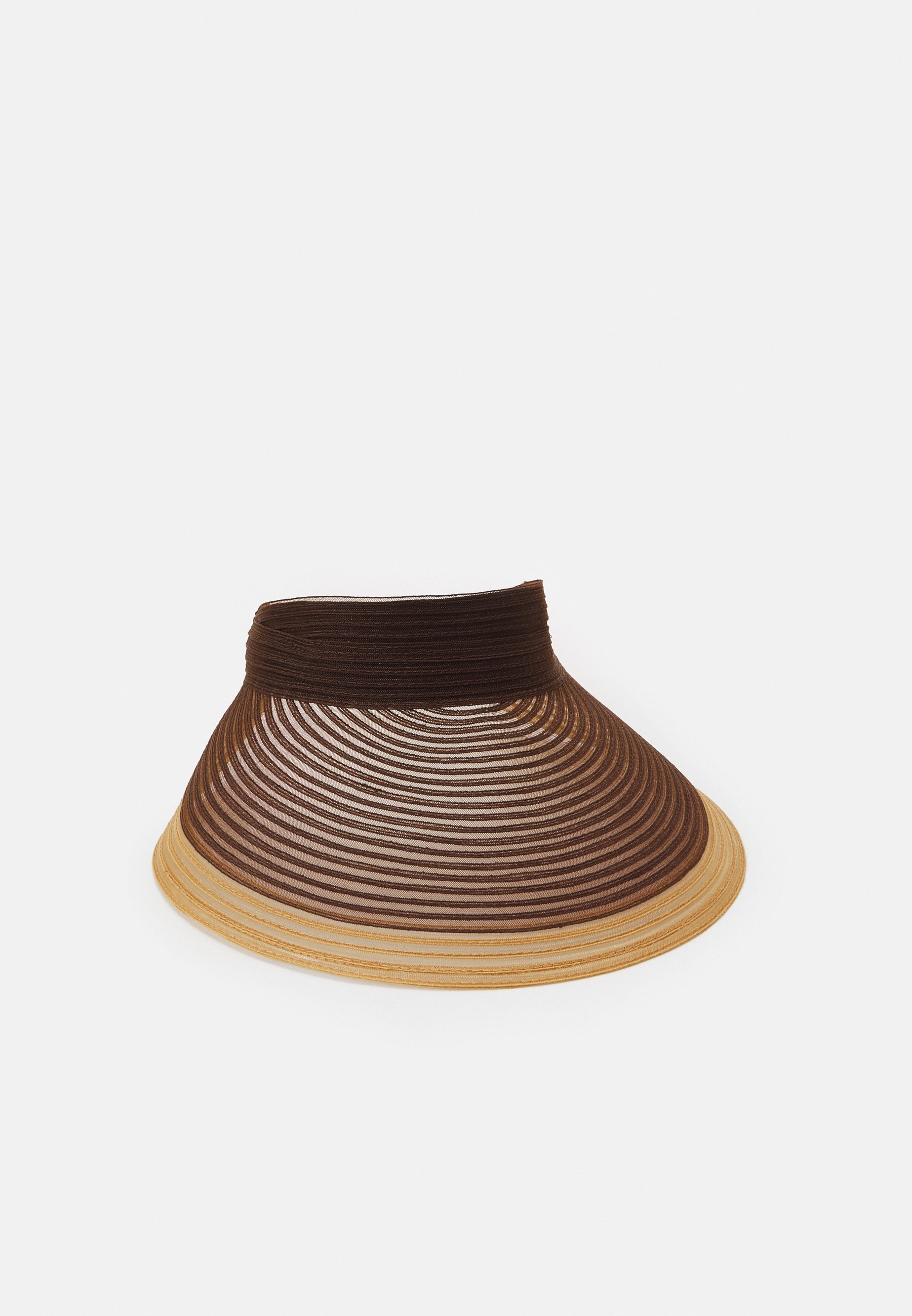 NWT Eugenia Kim Trixie Visor in Brown/Multi Trixie Hemp Packable Visor – Eugenia Kim main image 2