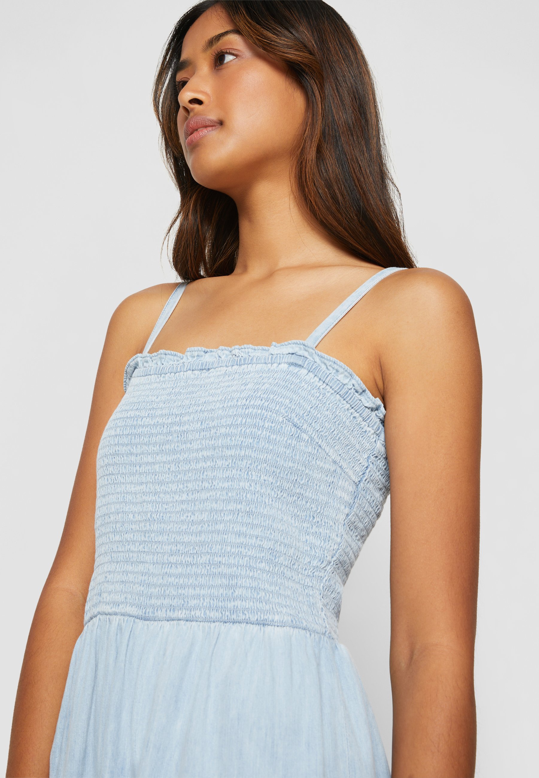 GAP MIDI DRESS - Day dress - light wash 