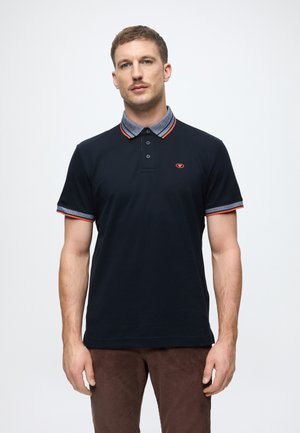 PRINTED POLO - Pikeepaita - sky captain blue