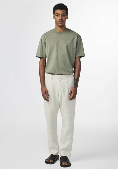 NN.07 ADAM EMB - T-shirt basic - lichten green
