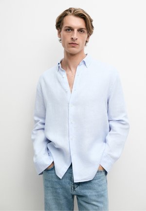 Massimo Dutti, Hemd - light blue