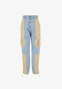Seleccionado, light blue light sand