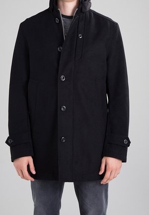 Klassischer Mantel - black