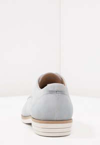 Anna Field LEATHER - Sapatos de atacadores - light blue