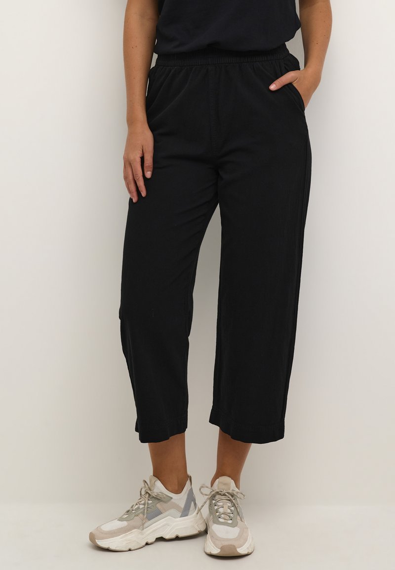 Kaffe - KANAYA - Broek - black deep, Vergroten