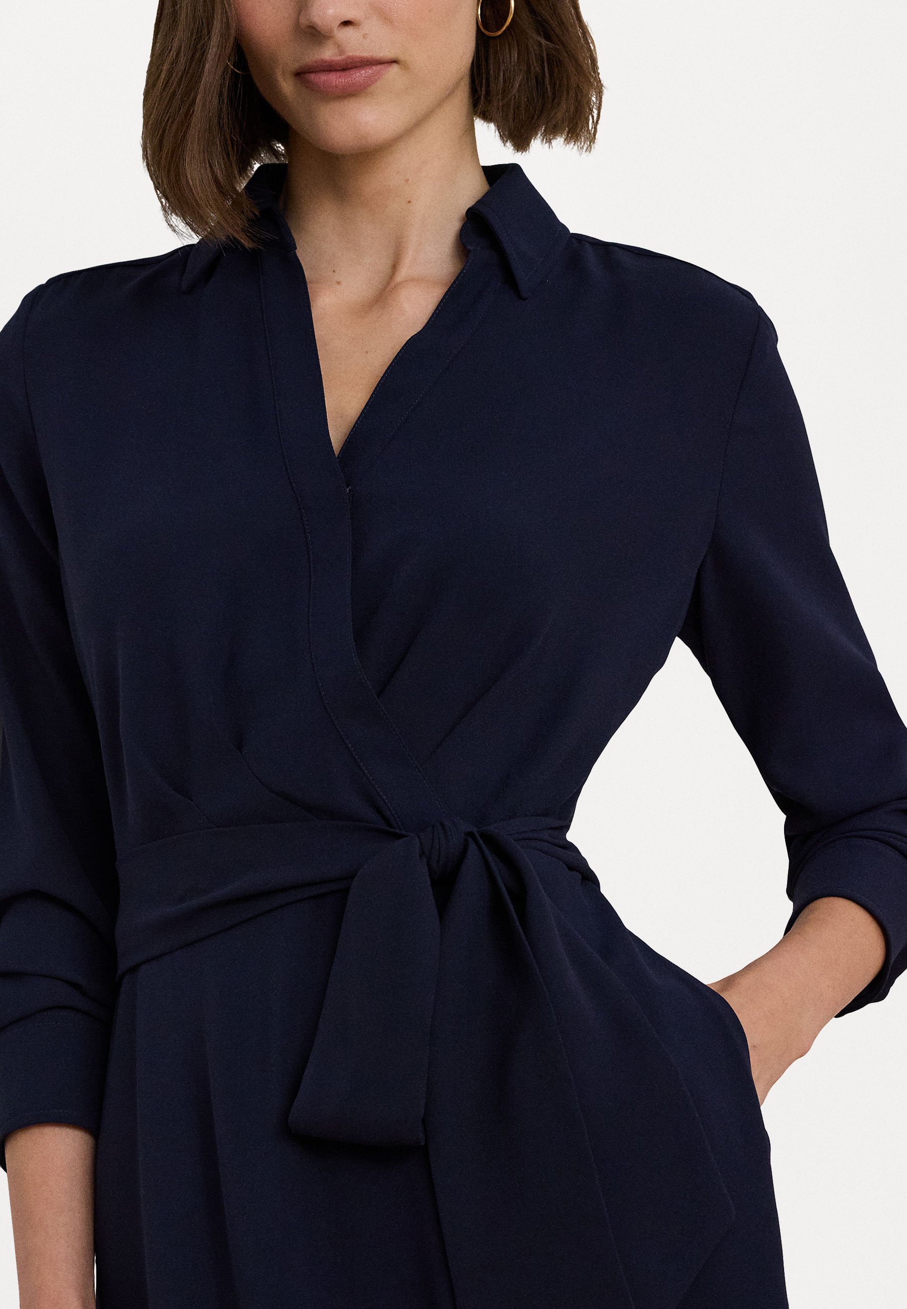 オールインワン・サロペット Lauren Ralph Lauren Lavati Longsleeve Cocktail Dress raf253936390_cblack_v10736902w