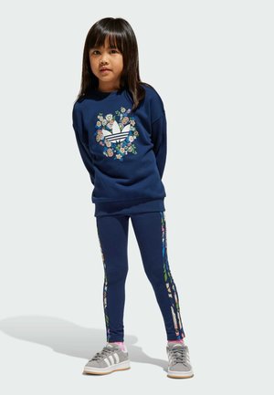 LIBERTY LONDON CREW KIDS - Leggings - Trousers - night indigo