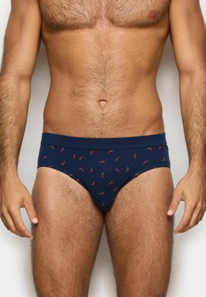 HELLO XMAS - Braguitas - dark blue with print