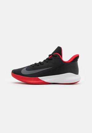 PRECISION 4 - Basketball shoes - black/dark grey/university red/white