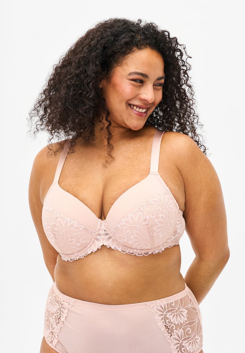 Devoted By Zizzi MIT POLSTERUNG Beugel BH pink tint/roze Zalando.be