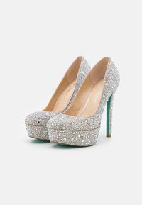Blue by Betsey Johnson BLISS - Scarpe con plateau - silver-coloured