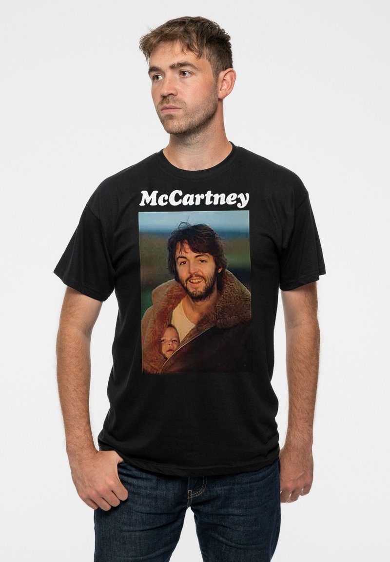 Paradiso Clothing PAUL MCCARTNEY PORTRAIT UNISEX - Print T-shirt - black