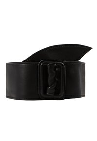LEATHER WAIST BELT - Cinturón de cintura - black