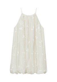 BALLOON-STYLE HALTER - Robe de jour - off-white