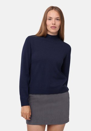 MOCK NECK - Maglione - navy