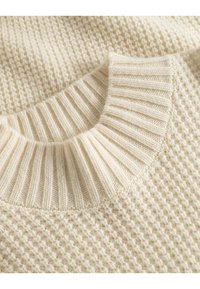Les Deux GRADY WAFFLE MOCKNECK - Pulover - off-white