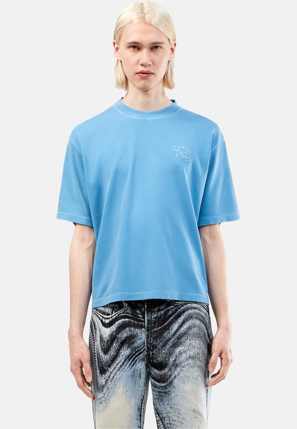 Basic T-shirt - pastel blau2