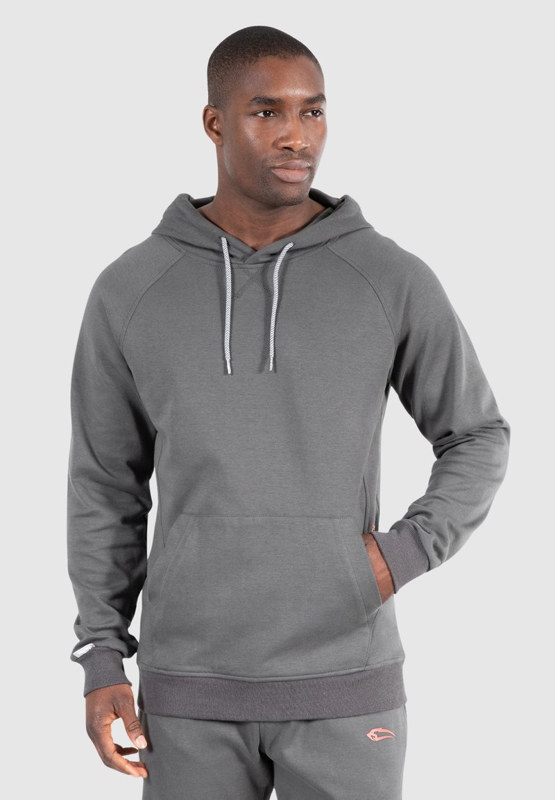 Smilodox LEON - Felpa con cappuccio - anthrazit