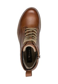 Tamaris Bottines à lacets - cognac leather