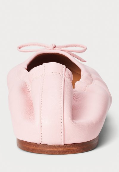 Polo Ralph Lauren LEATHER BALLET FLAT - Μπαλαρίνες - cherry blossom