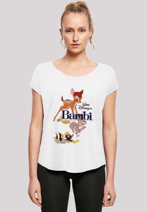 F4NT4STIC DISNEY BAMBI POSTER - T-shirt print - white