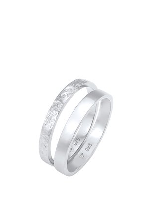 Elli 2 PACK DESIGN - Ring - silber