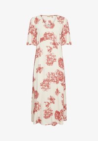 Odabrano, offwhite red flower