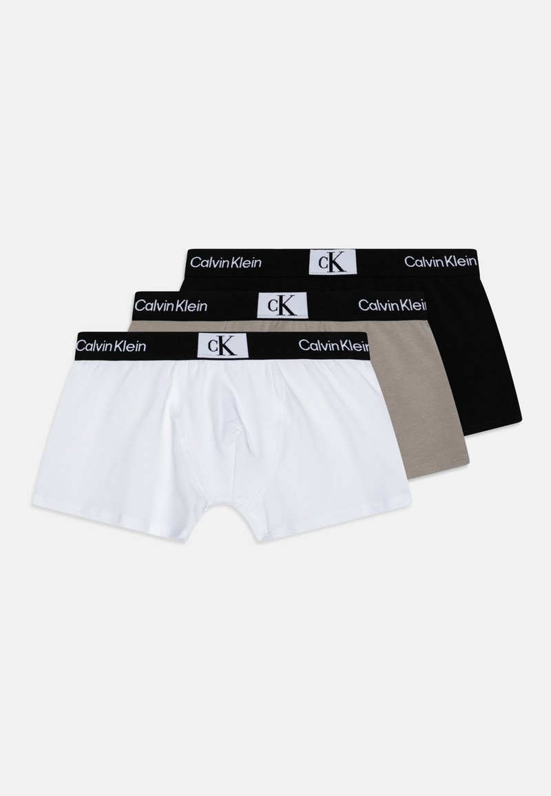Calvin Klein Underwear TRUNK 3 PACK Panties mercury grey/white