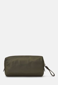 Lauren Ralph Lauren NYLON COSMETIC POUCH - Toalettmappe - dark olive/dark olive