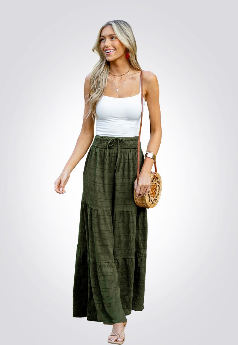 Cupshe Pantalon classique - olive
