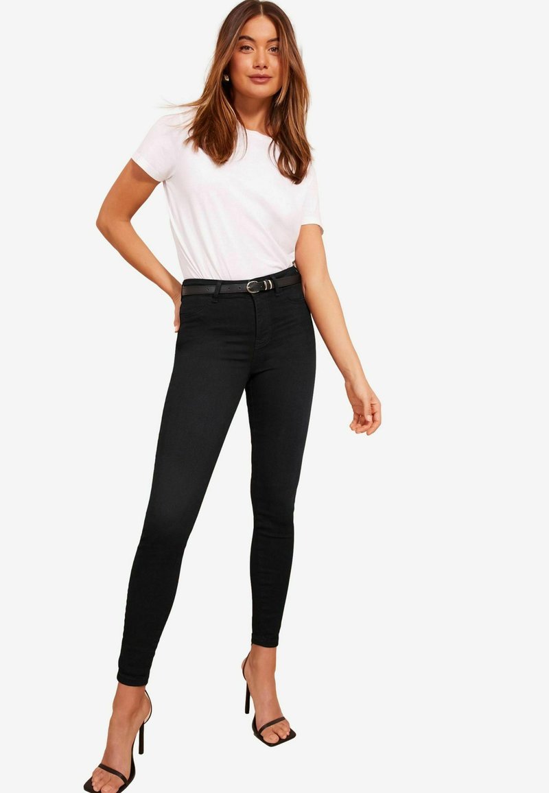 Friends Like These PETITE FIT - HIGH WAISTED - Aptempti džinsai - inky blue
