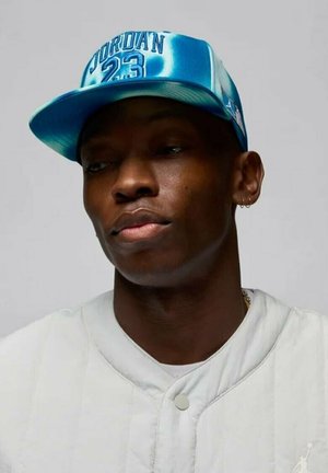 Cappellino - mottled blue