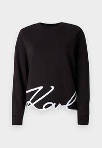 SIGNATURE HEM - Sportinis megztinis - black