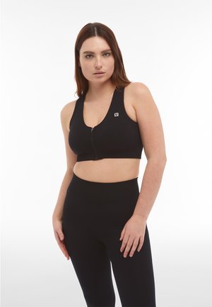 Reggiseno sportivo con sostegno medio - nero