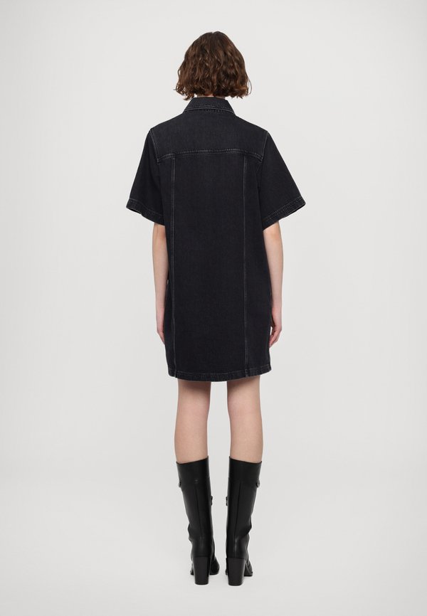 MINI DRESS - Denim dress2