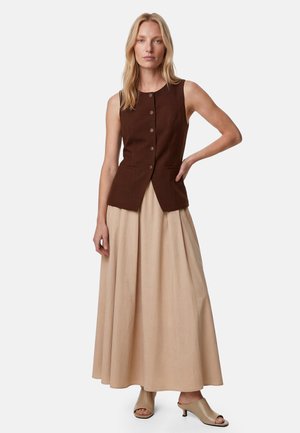 Koton, LONG - Vestido camisero - brown