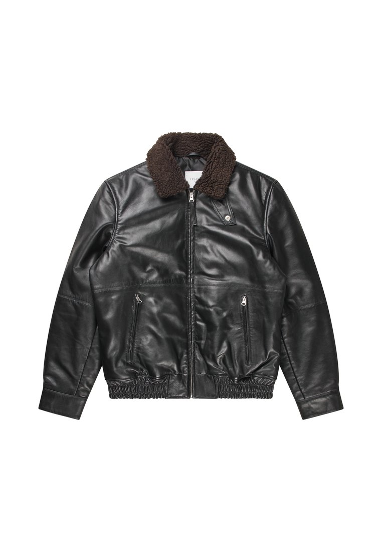 Les Deux GEO JACKET - Bomber Jacket - black - Zalando.co.uk