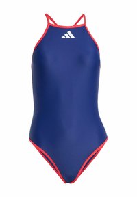 adidas Performance TOM DALEY ADJUSTABLE THIN STRAPS - Badeanzug - dark blue pure ruby