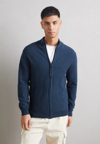 INDICODE JEANS - Kardigán - navy Miniatűr kép 1