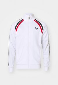 GHIBLI TRACKTOP - Training jacket - white/maritime blue/adrenaline rush